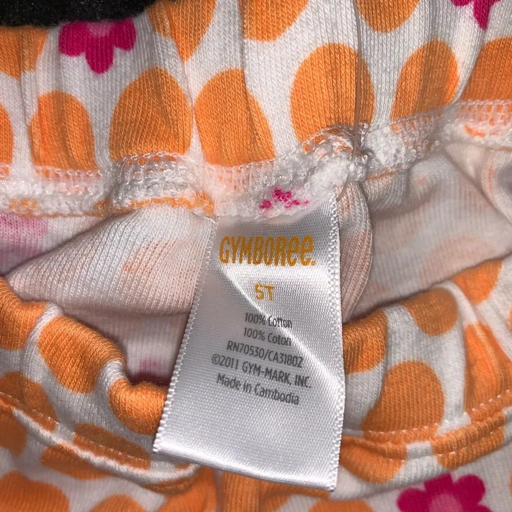 New W/Tags Gymboree Floral Shorts Girls 5T